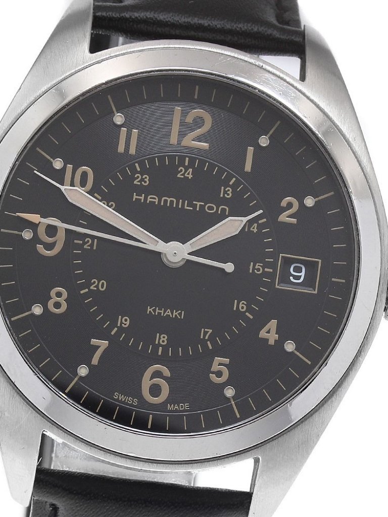 Hamilton Khaki Field H685510 Date Black Dial Quartz Men's Watch_922774 — image 6 of 8